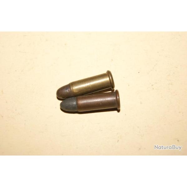 2 cartouches calibre 22 WINCHESTER auto 22auto - (d5t293)
