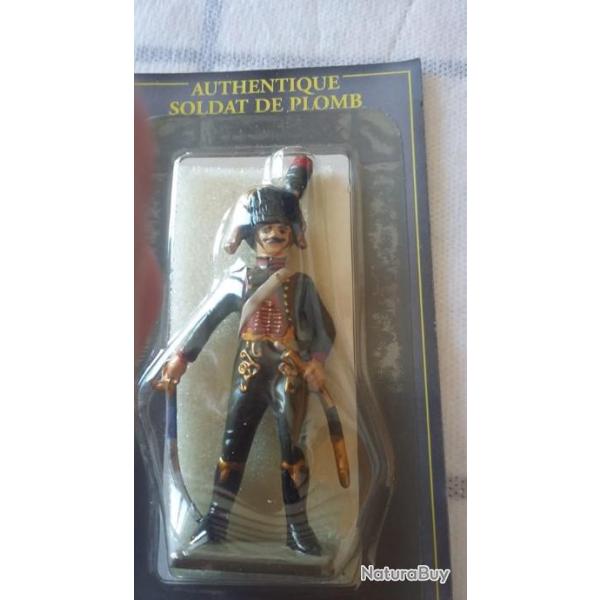 VERITABLE SOLDAT DE PLOMB  CHASSEUR DE LA GARDE