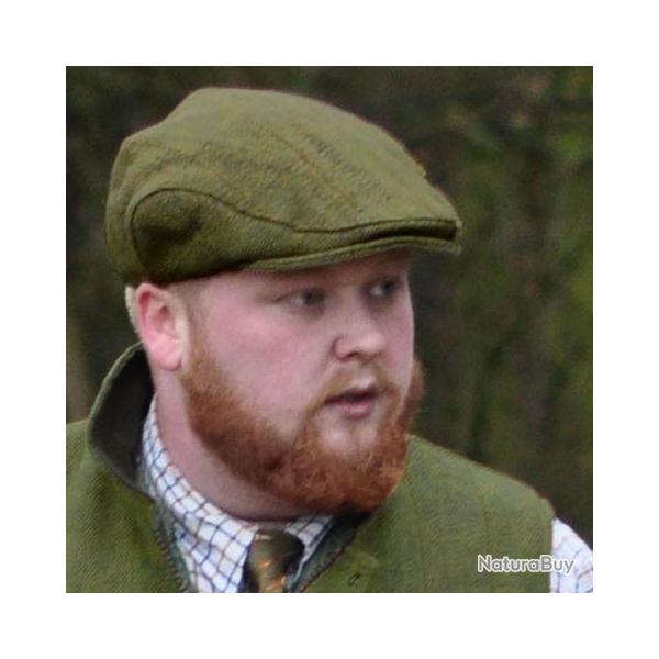 Casquette en Tweed plate Dark