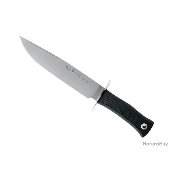 POIGNARD MUELA SARRIO NOIR 19CM INOX