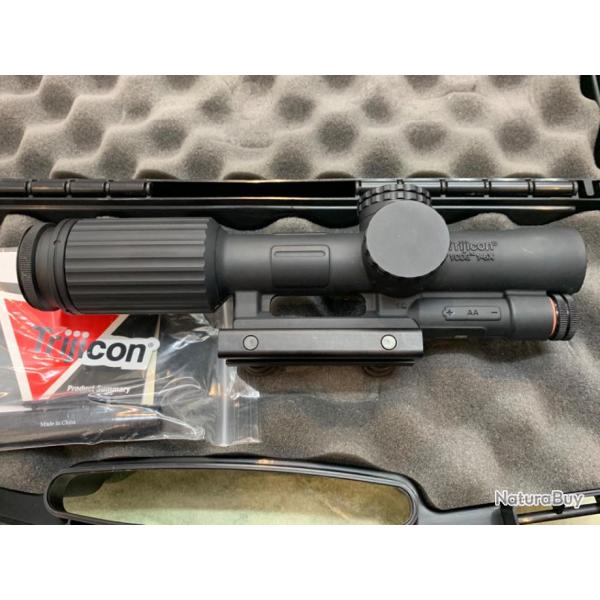 Trijicon vcog 1-6x24 res segmented circle/crosshair 223/55gr