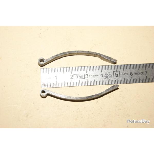 2 ressorts courts platines DEFOURNY (belge) -  (D20E88)