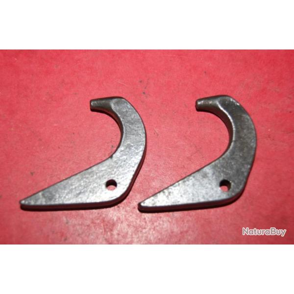 paire de chien fusil HAMMERLESS brut JUXTAPOSE -  (D20E64)