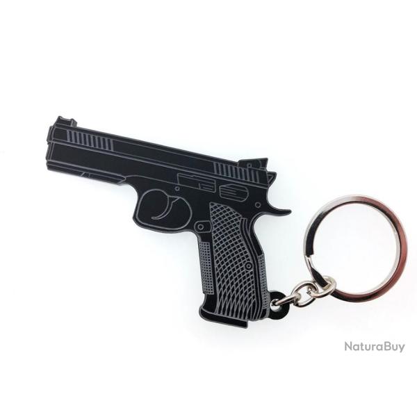 Porte-cl�s CZ 75 shadow 9mm noir