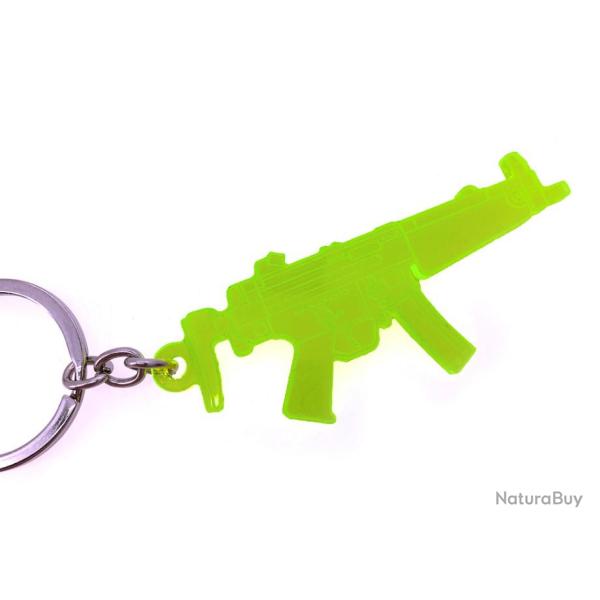 Porte-cl�s HK MP5 jaune fluo