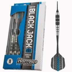 HARROWS - Fl&eacute;chettes Nylon BLACK JACK 18 grammes