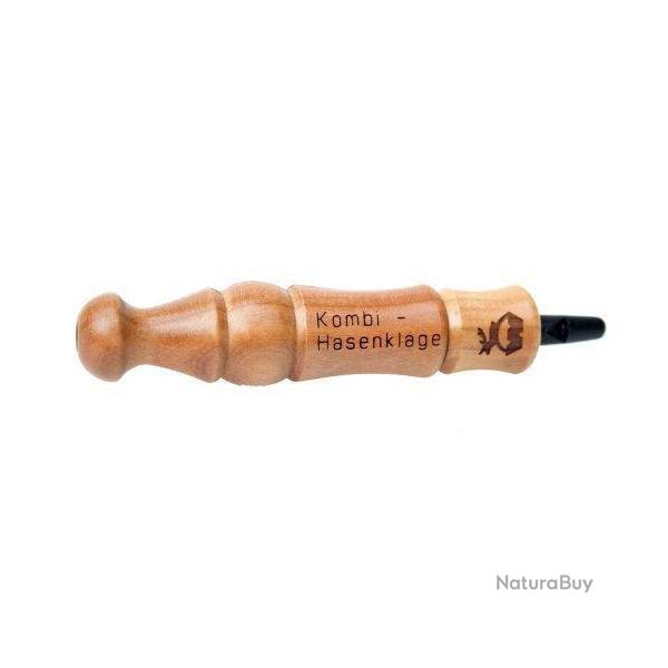 Appeau bois renard - 2 fonctions