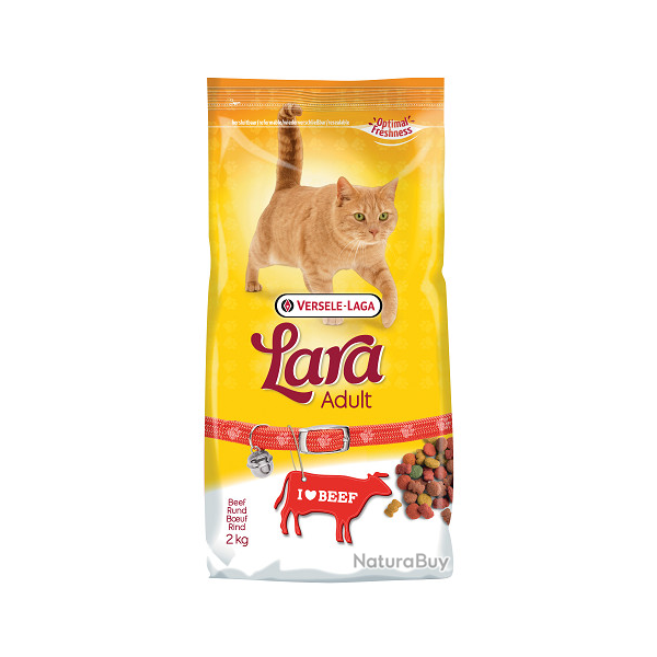 LARA ADULT BOEUF 2KGS