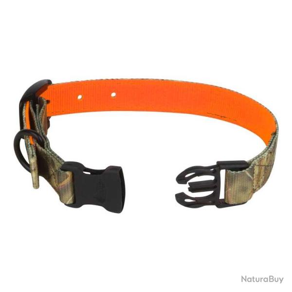 Collier rversible pour chien de chasse S