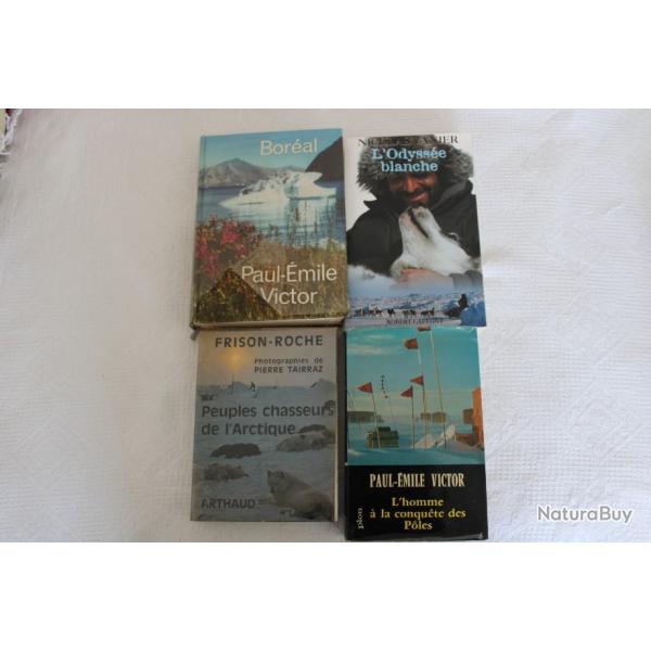 Lot 4 ouvrages conquete des poles, articque