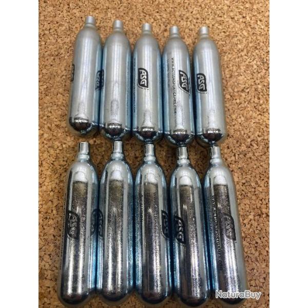 Lot de 10 capsules, Bonbonne, Sparclette, CO2