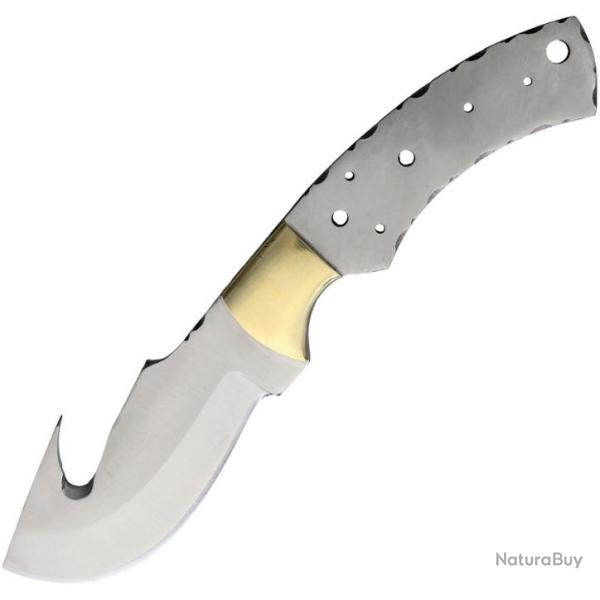 Lot de 2 Lames A Customiser Guthook Lame Acier Inox Garde en Laiton BL138