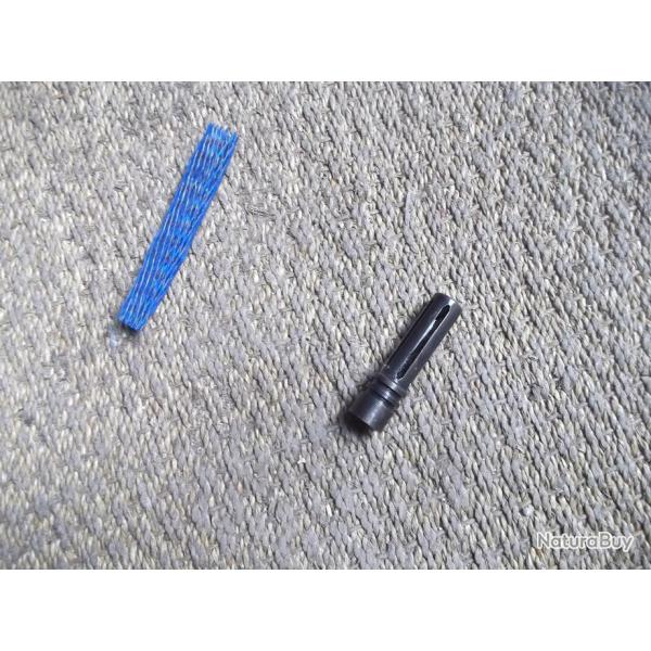 cache-flamme pour canon  filet ( pas au standard 22 lr )