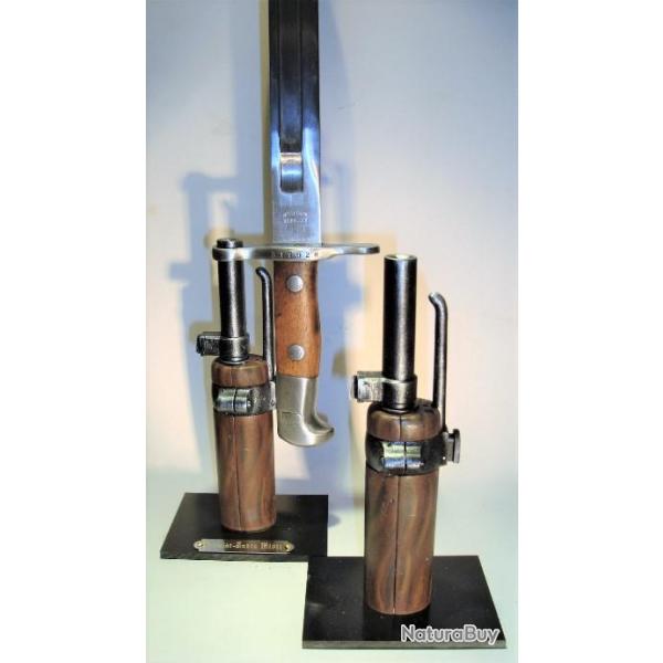 Support-prsentoir pour baonnette Schmidt-Rubin G11