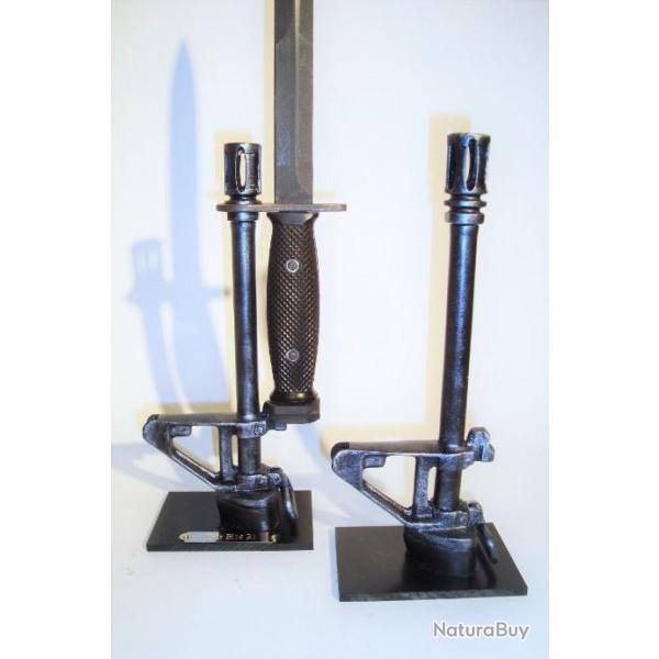 Support prsentoir pour baonnette Colt M16 Bircage