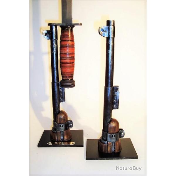 Support prsentoir pour baonnette US M1