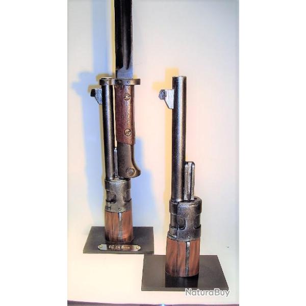 Support prsentoir pour baonnette VZ 24