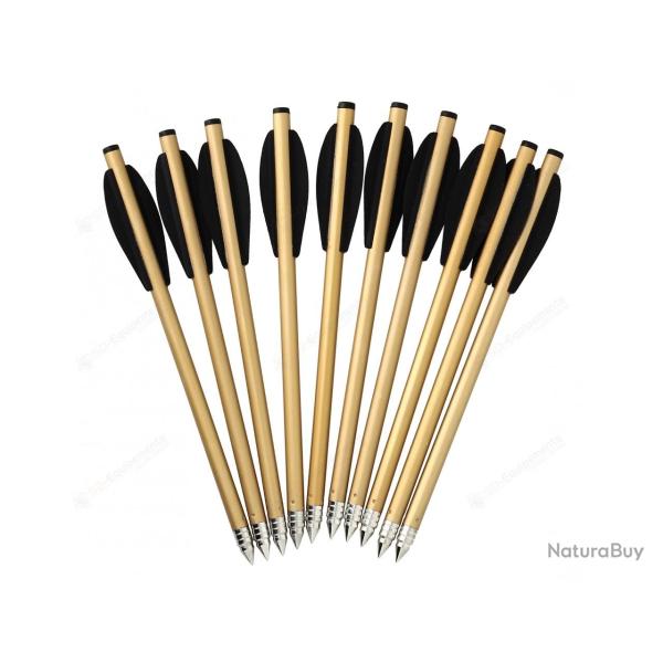 EK�- Traits Alu pour pistolet arbal�te 6.5" (x10)