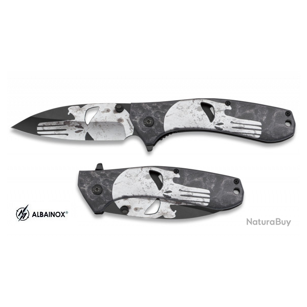 Couteau pliant Punisher lame de 9 cm