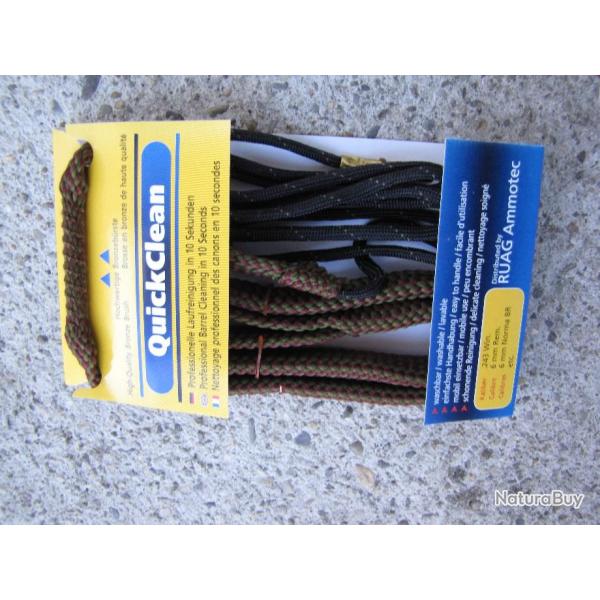 Cordon de nettoyage RUAG cal .243 6 mm  (ma 101)