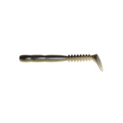 Leurre souple Reins Rockvibe Shad 3,5 pouces par 8 Green Pumpkin Pearl White