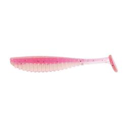 Leurre souple S Cape Shad 3.5 pouces Reins par 6 Clear Pink
