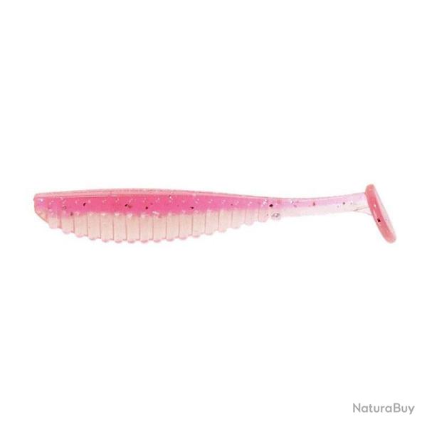 Leurre souple S Cape Shad 3.5 pouces Reins par 6 Clear Pink