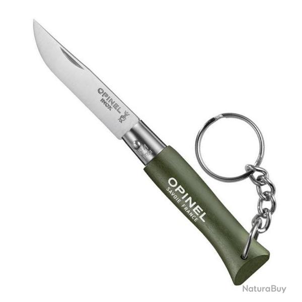 Couteau Opinel porte-cl�s n�4I, Couleur kaki uni [Opinel]
