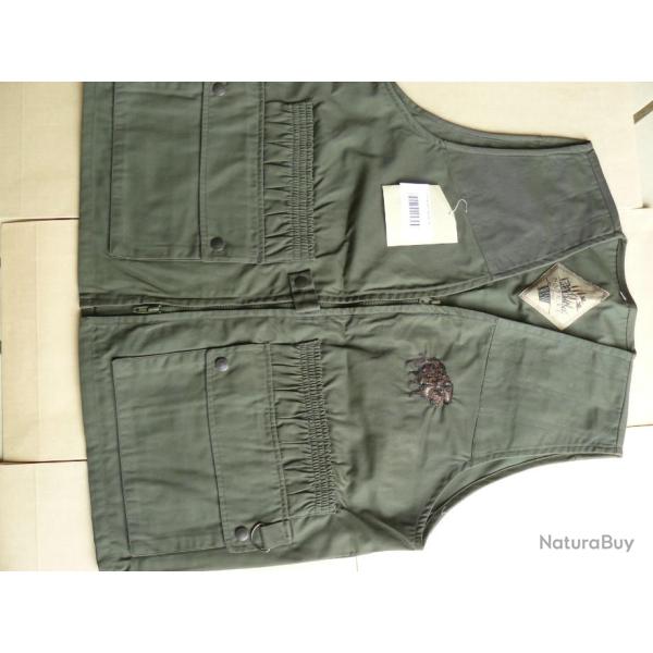 Gilet brod�  Sanglier  en  M