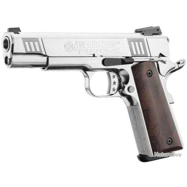 R�plique pistolet AW Custom GBB 1911 NE3001 full metal gaz