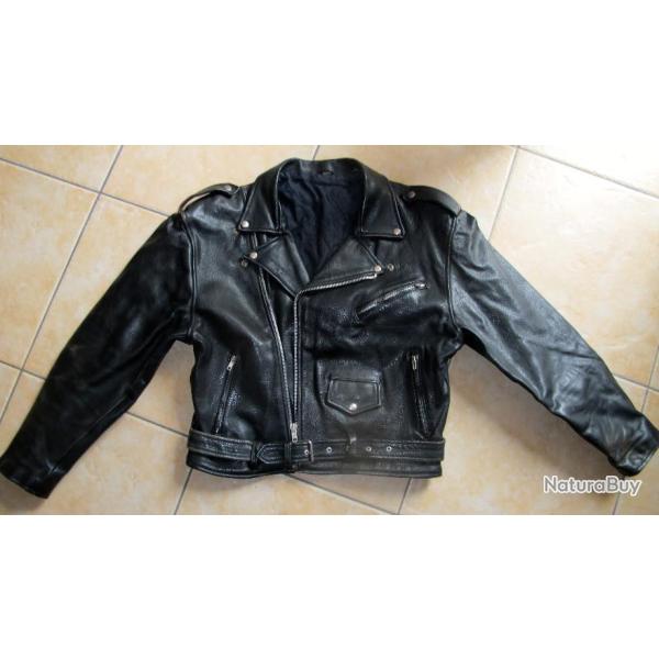 Super Blouson gros cuir coupe perfecto