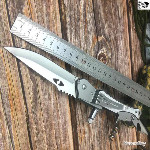 couteau pliant extrieur multifonction PEGASI 9.2 - LIVRAISON GRATUITE