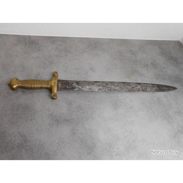 GLAIVE DE TROUPES MODELE 1831 TALABOT PARIS SANS FOURREAU N10