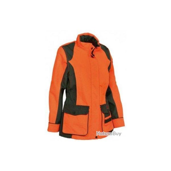 Veste de traque femme orange Stronger PERCUSSION