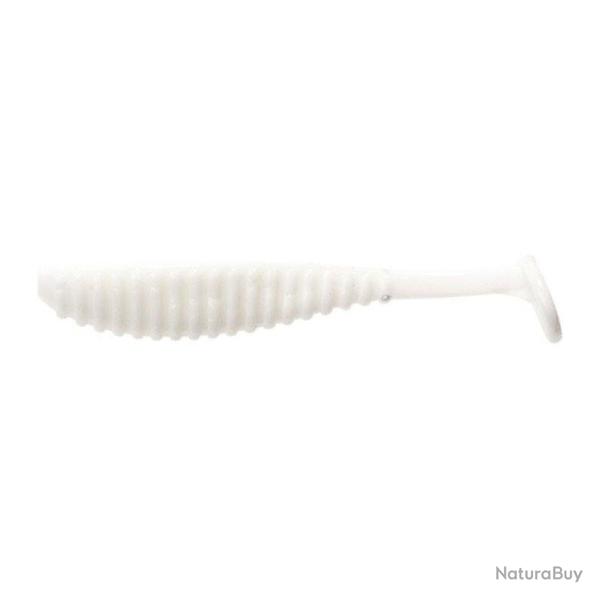 Leurre souple S Cape Shad 3.5 pouces Reins par 6 Mat White