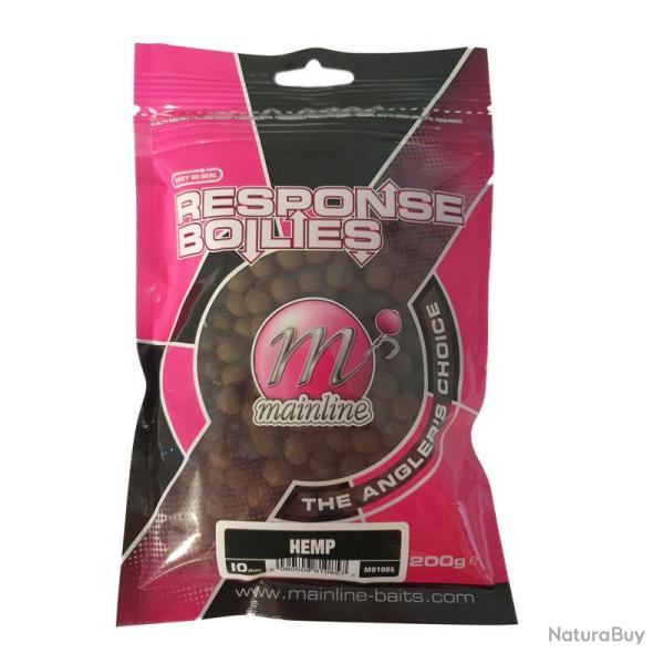 Bouillettes Mainline Shelf Life 10mm 200gr Hemp