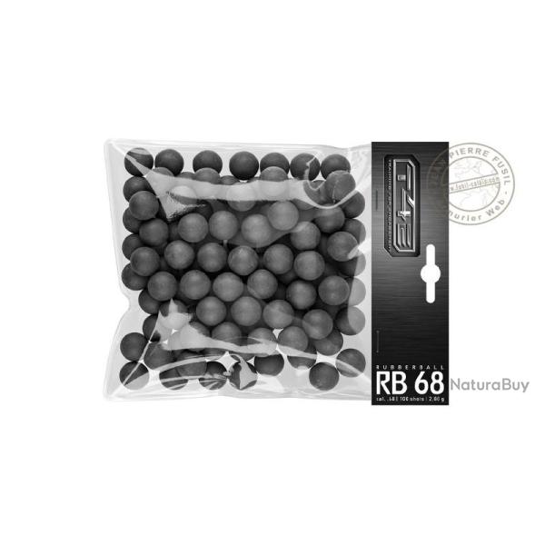UMAREX T4E - Sachet de 100 billes de caoutchouc Cal.68