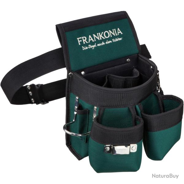 Ceinture porte-outils Frankonia (Couleur: Noir/vert)