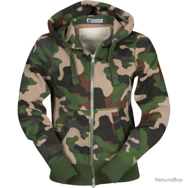 sweat shirt lady camouflage payper