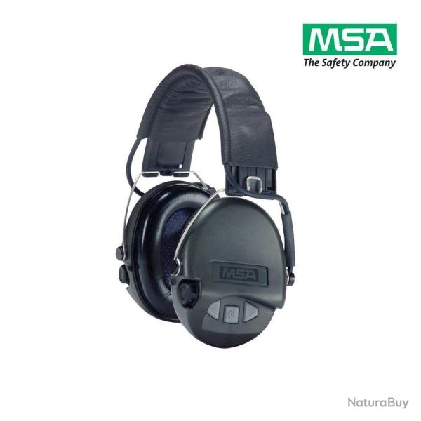 Casque MSA anti-bruit Supr�me Pro-X serre-t�te vert
