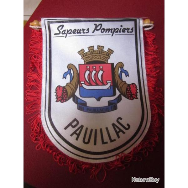 GRAND FANION POMPIERS PAUILLAC