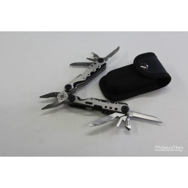 COUTEAU MULTIFONCTIONS "HERBERTZ" AVEC ETUI CEINTURE