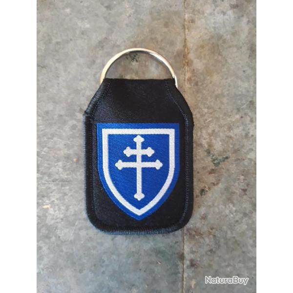 PORTE-CLE TISSU "79 EME DIUS"