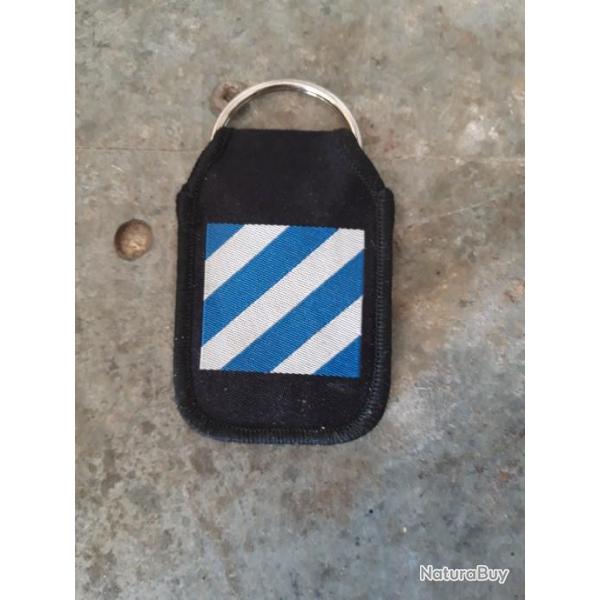 PORTE-CLE TISSU "3 EME DIUS"