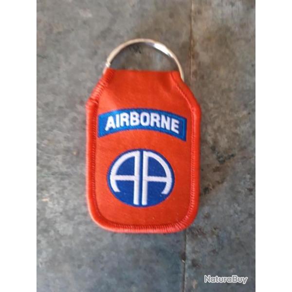 PORTE-CLE TISSU "82 EME AIRBORNE"