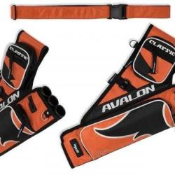 AVALON - Carquois de Hanche CLASSIC ORANGE DROITIER (RH)