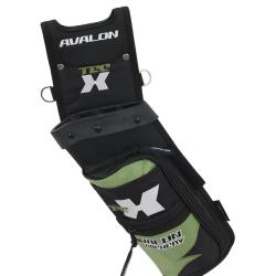 AVALON - Carquois de hanche TEC-X Field VERT GAUCHER (LH)