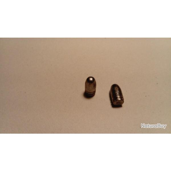 100 projectiles plomb pour 401 sl (winchester self loading) 401sl, round nose