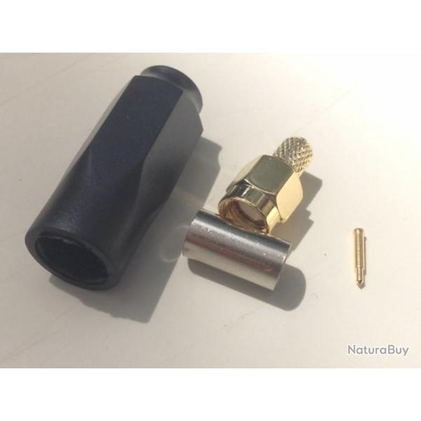 Connectique antenne de toit SMA Male