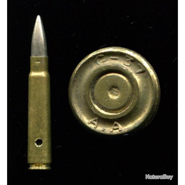 8 x 59 Breda Italie  - Capoue 1937 - �tui laiton -  C 37  AA